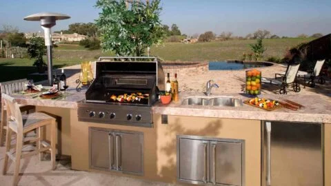 Backyard Kitchen
