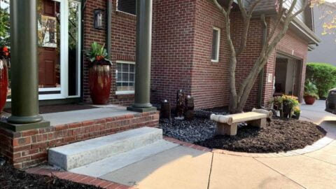 Dark Mulch Softscape