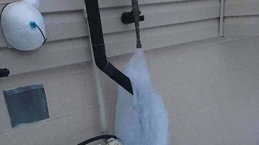 Frozen Sprinkler Pipe