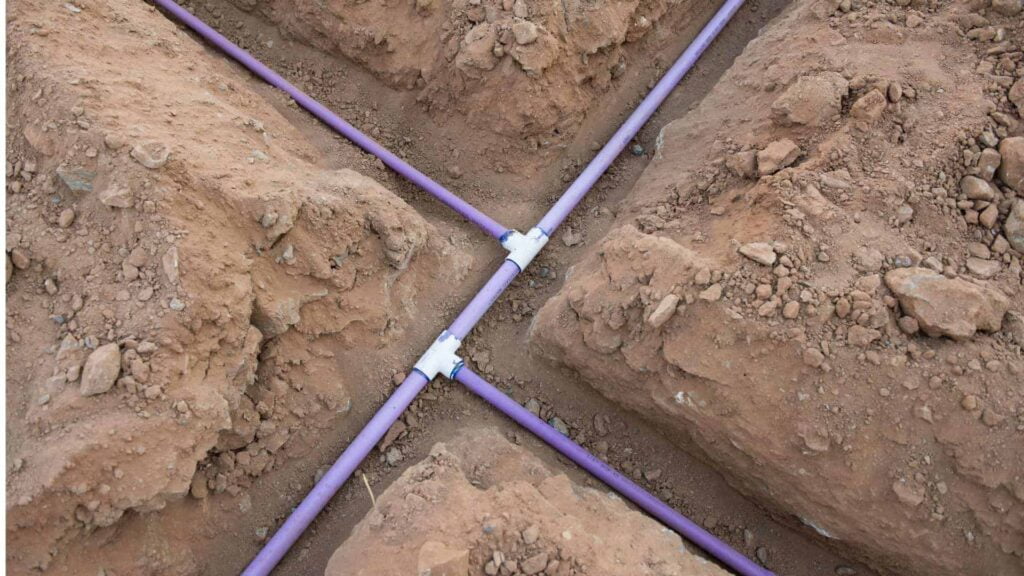 Sprinkler Trenches
